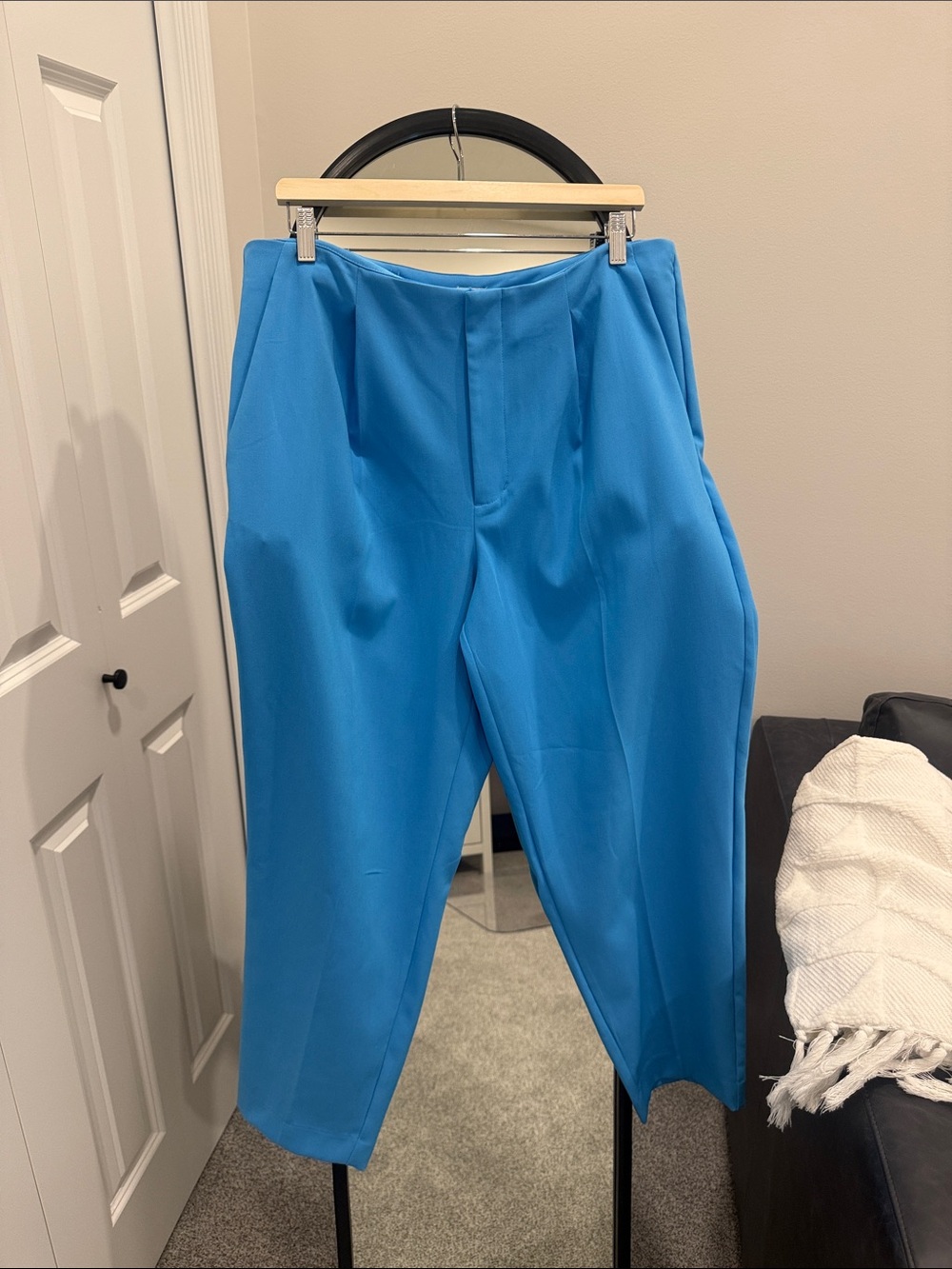 a new day Womens Tailored Pants in Bright Blue